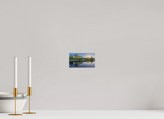 16 x 9 cm, Photo Print On Fuji Crystal DP II April Dawn on the Ouse, York