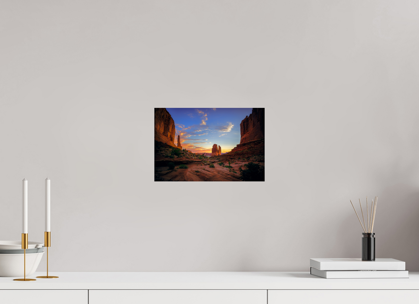 30 x 20 cm, Photo Print On Fuji Crystal DP II Park Avenue Trail at Sunrise