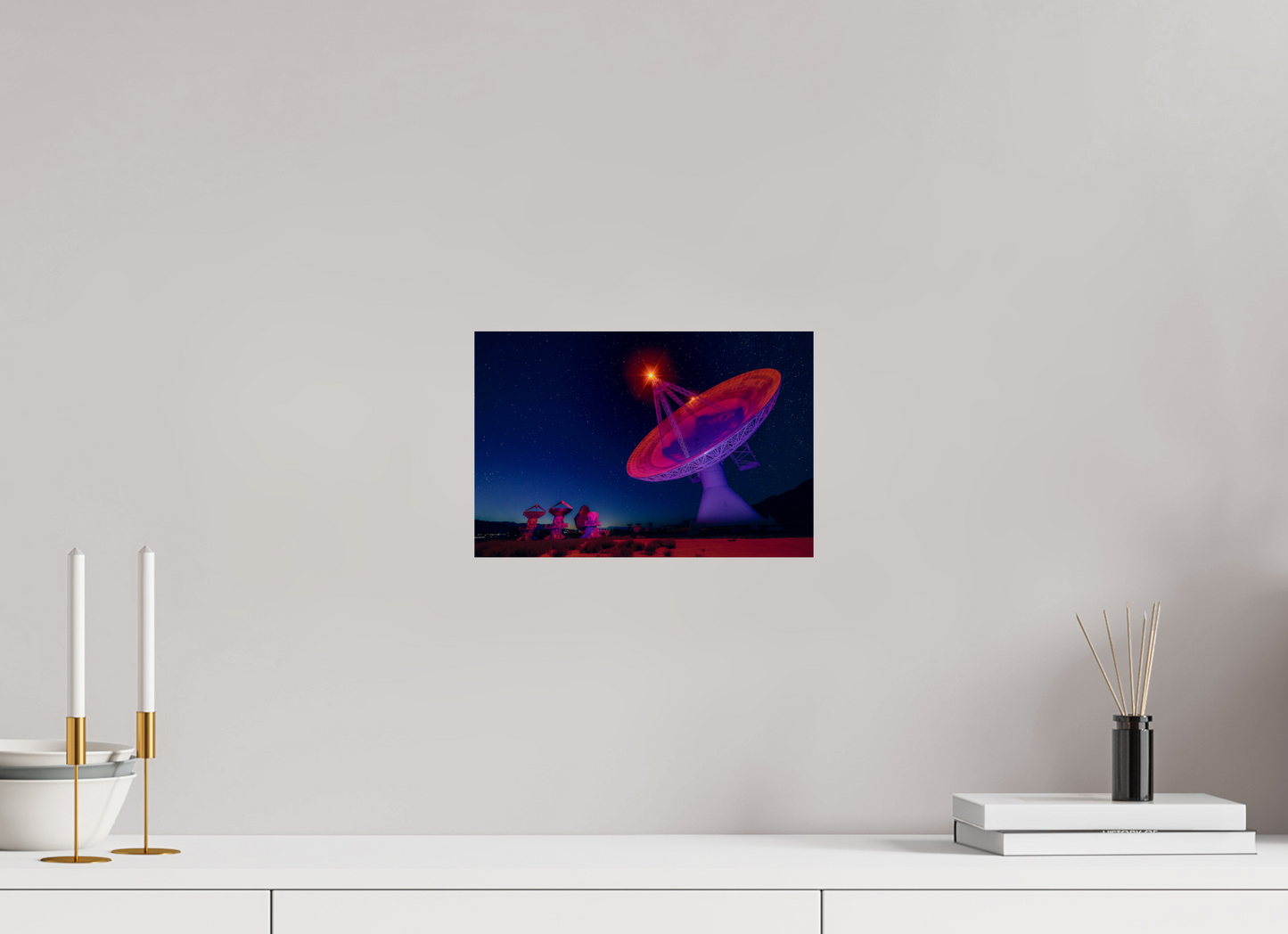 30 x 20 cm, Photo Print On Fuji Crystal DP II Owens Valley Telescope