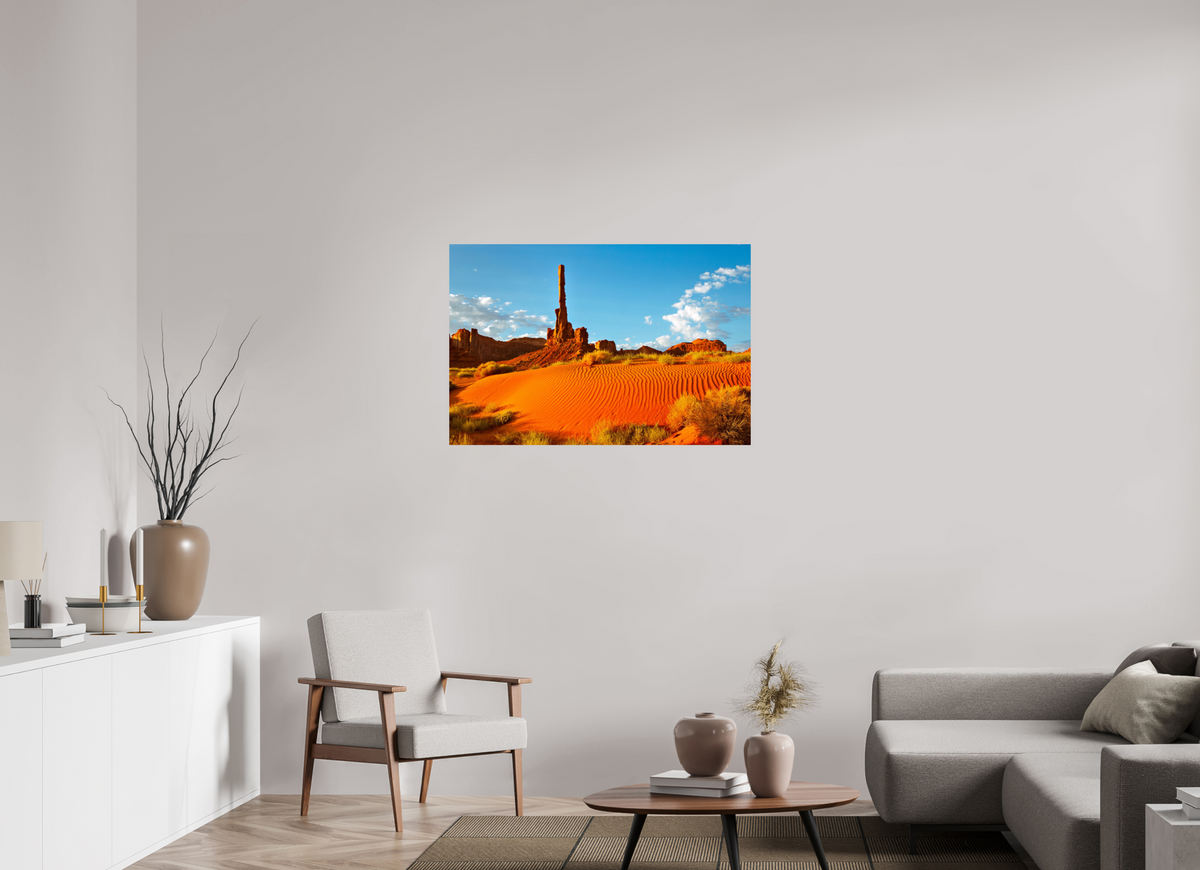105 x 70 cm, Photo Print On Fuji Crystal DP II The Totem Pole, Monument Valley