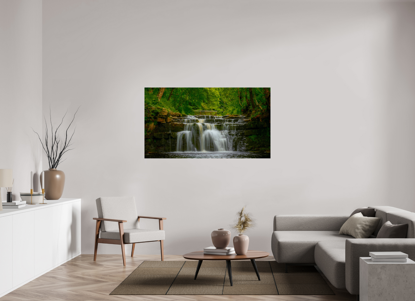 160 x 90 cm, Photo Print On Fuji Crystal DP II Lower Ashgill Force