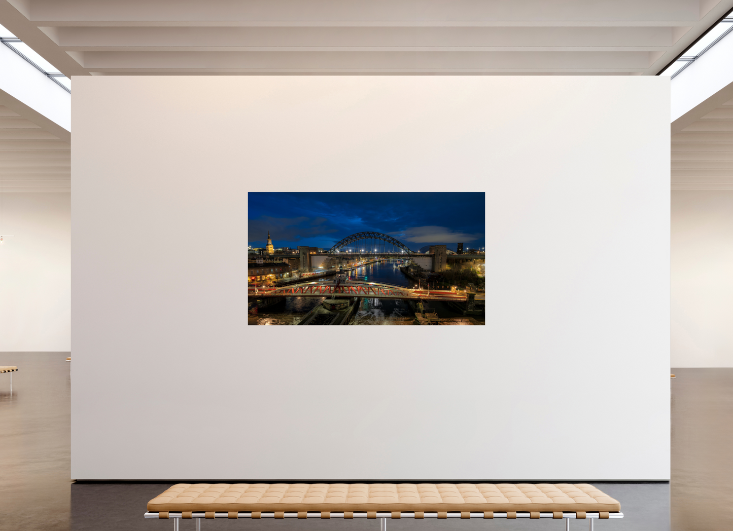 208 x 117 cm, Photo Print On Fuji Crystal DP II New Year 2025