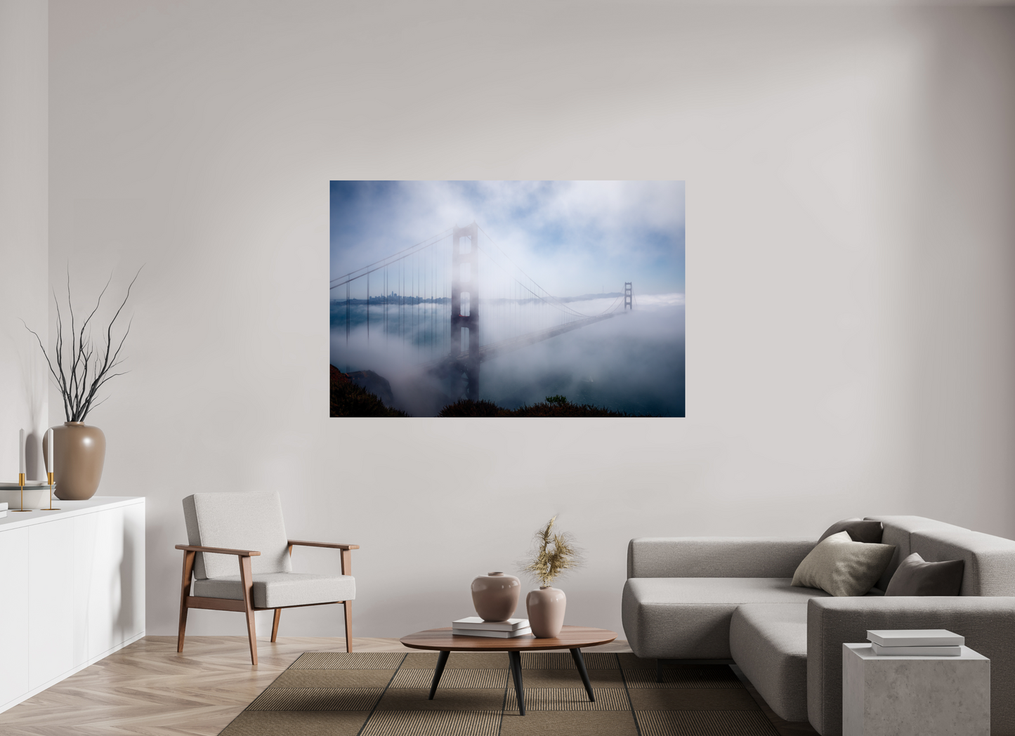 180 x 120 cm, Photo Print On Fuji Crystal DP II Golden Gate, Summer 2017
