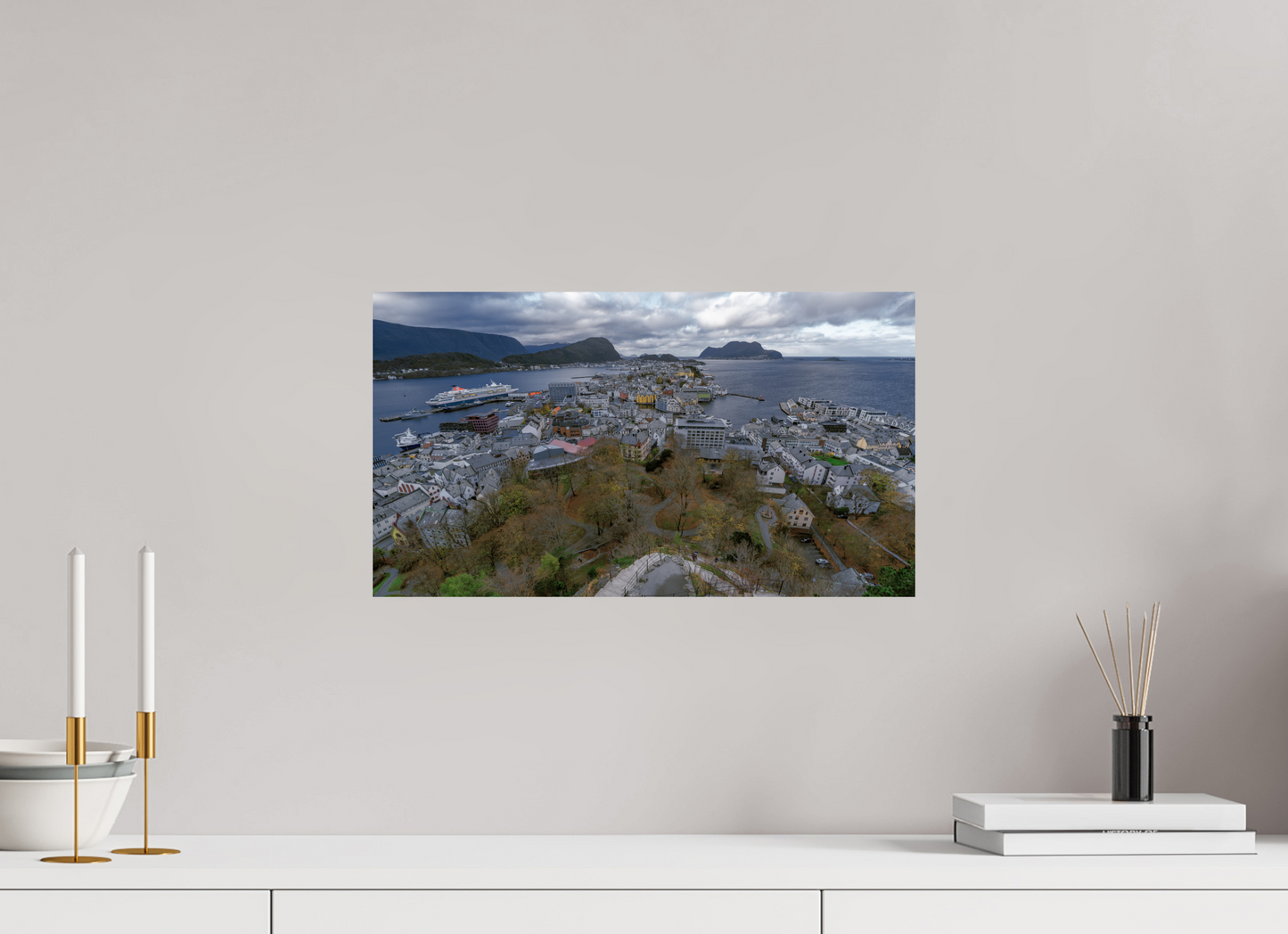 48 x 27 cm, Photo Print On Fuji Crystal DP II Balmoral in Alesund