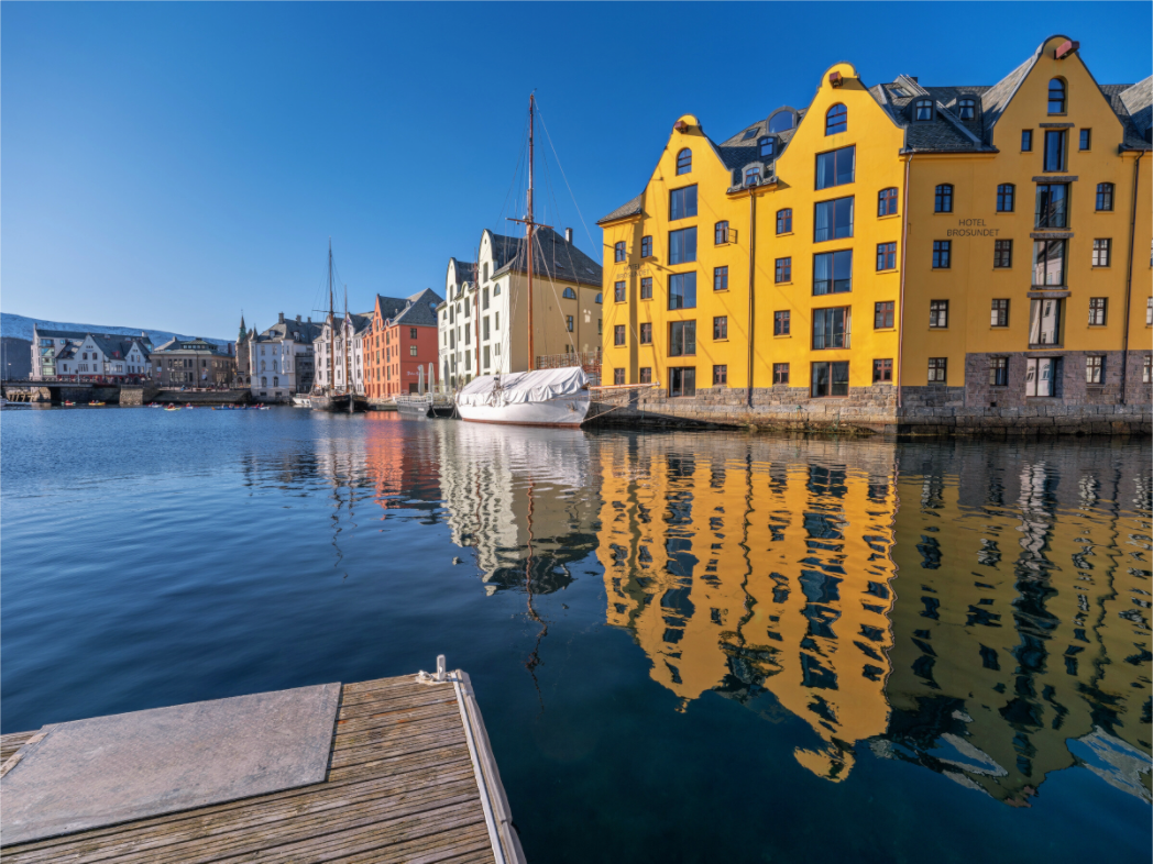 Main image Alesund reflections