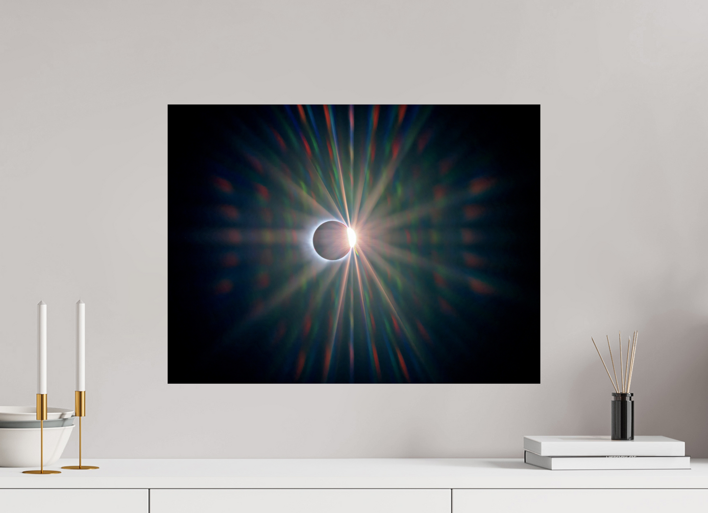 60 x 45 cm, Photo Print On Fuji Crystal DP II Diffraction Diamond Ring