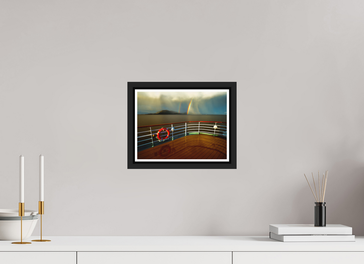 26.7 x 20 cm, Matt Black Frame After the squall, Molde September 2025