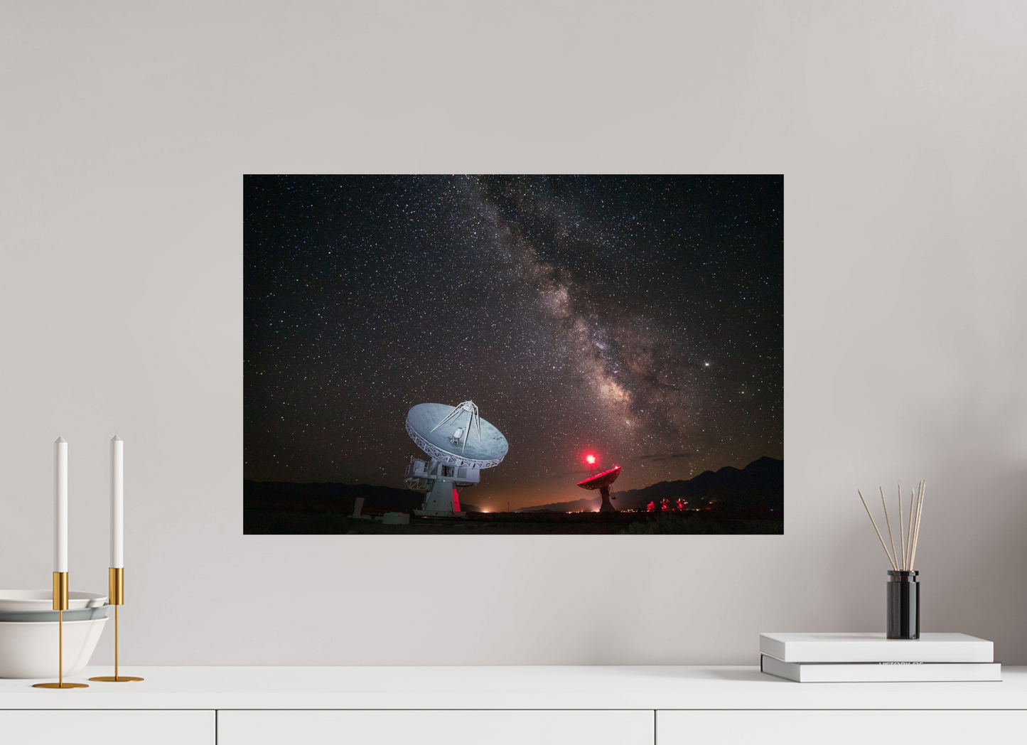 60 x 40 cm, Photo Print On Fuji Crystal DP II Owens Valley Milky Way