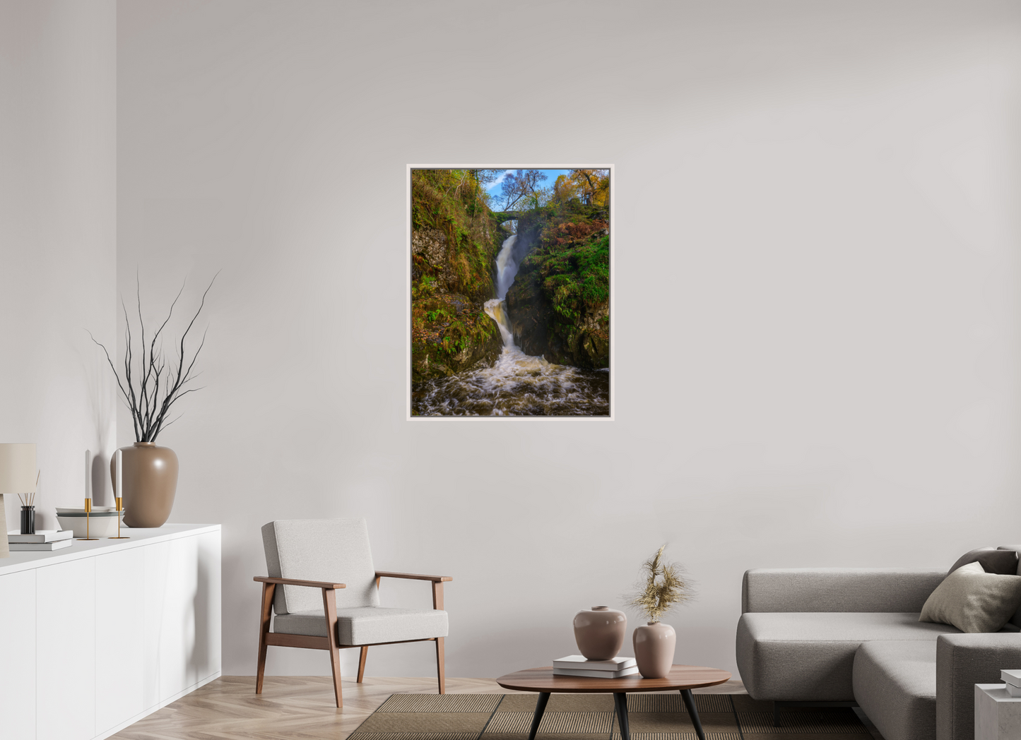 80 x 100 cm, White Frame Aira Force, Nov 2025