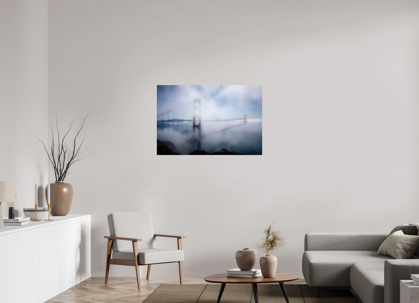 105 x 70 cm, Photo Print On Fuji Crystal DP II Golden Gate, Summer 2017