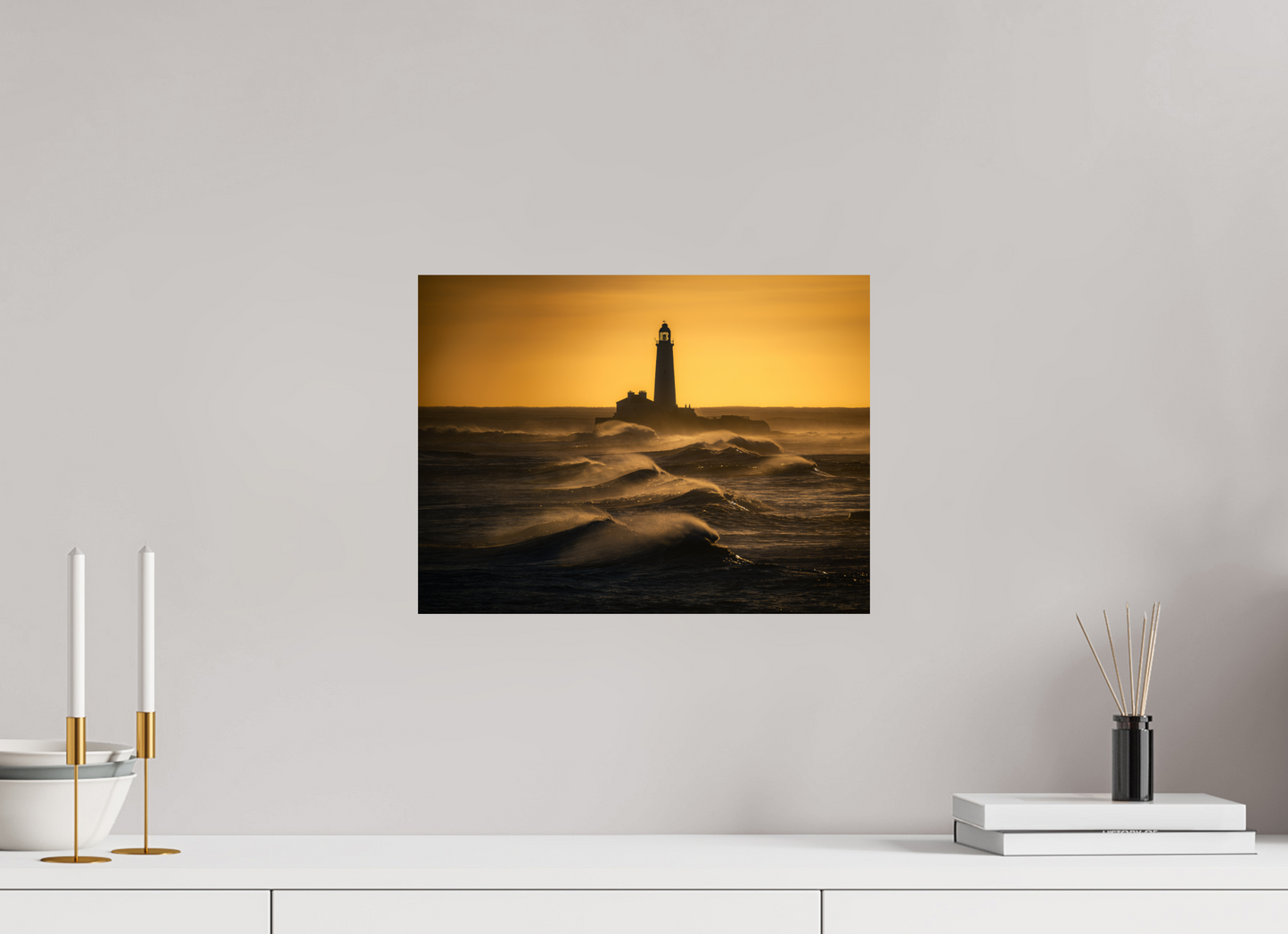 40 x 30 cm, Photo Print On Fuji Crystal DP II St. Mary's January Morning