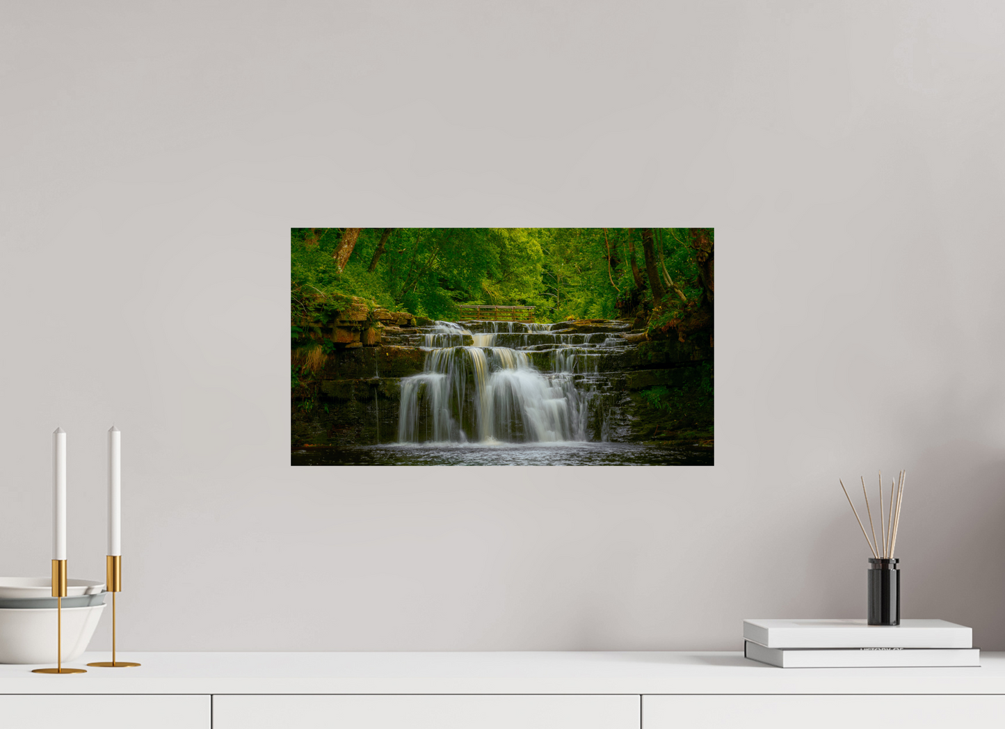 48 x 27 cm, Photo Print On Fuji Crystal DP II Lower Ashgill Force