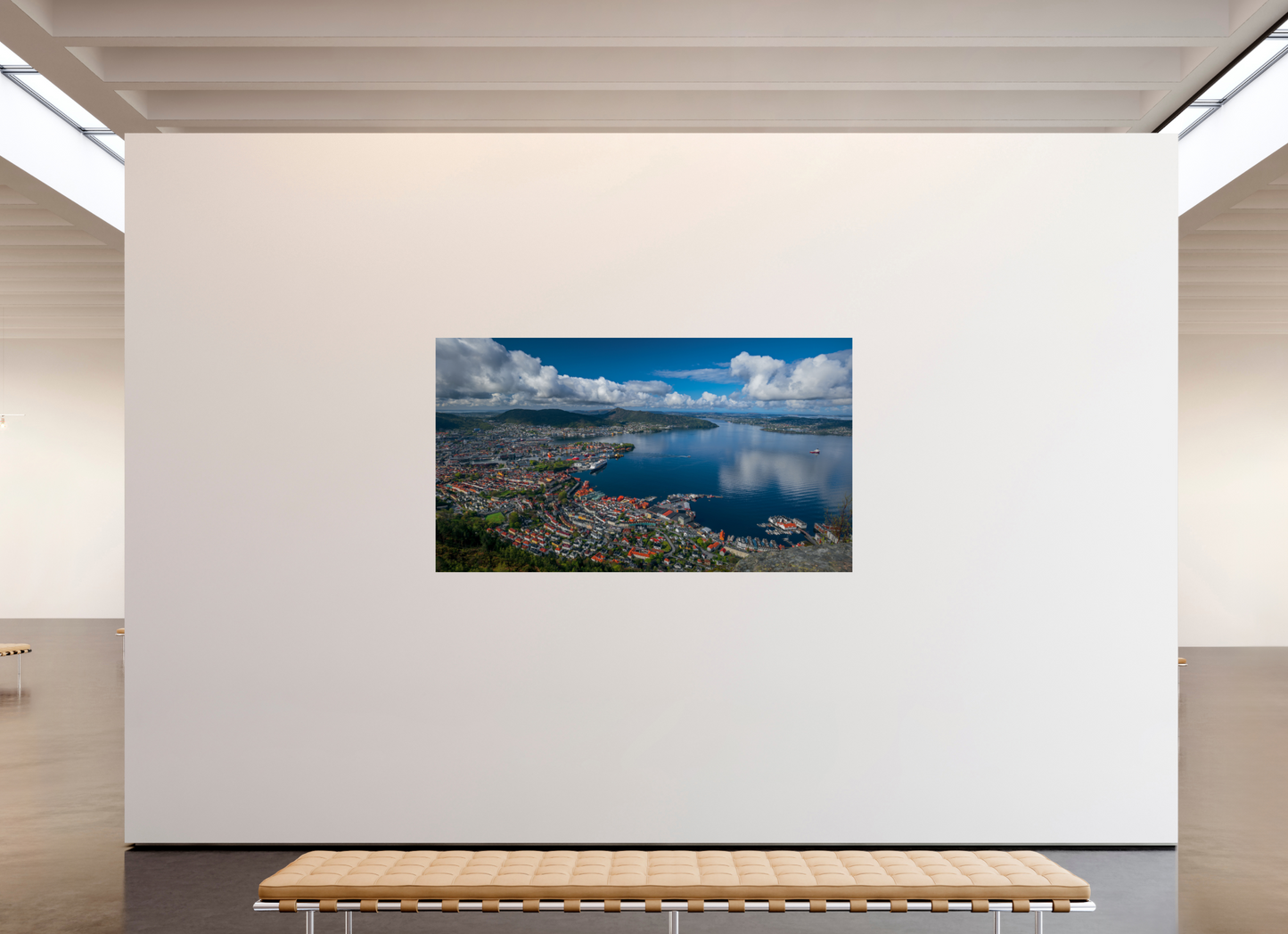 208 x 117 cm, Photo Print On Fuji Crystal DP II Borealis in Bergen