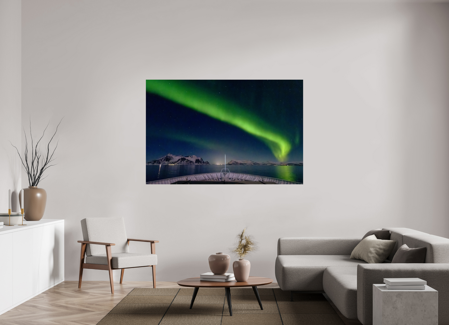 180 x 120 cm, Photo Print On Fuji Crystal DP II Balmoral Aurora 24th Feb 26