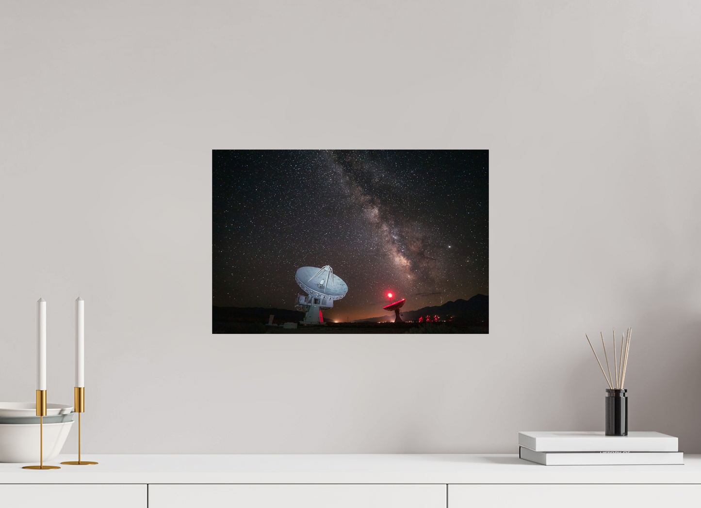 45 x 30 cm, Photo Print On Fuji Crystal DP II Owens Valley Milky Way