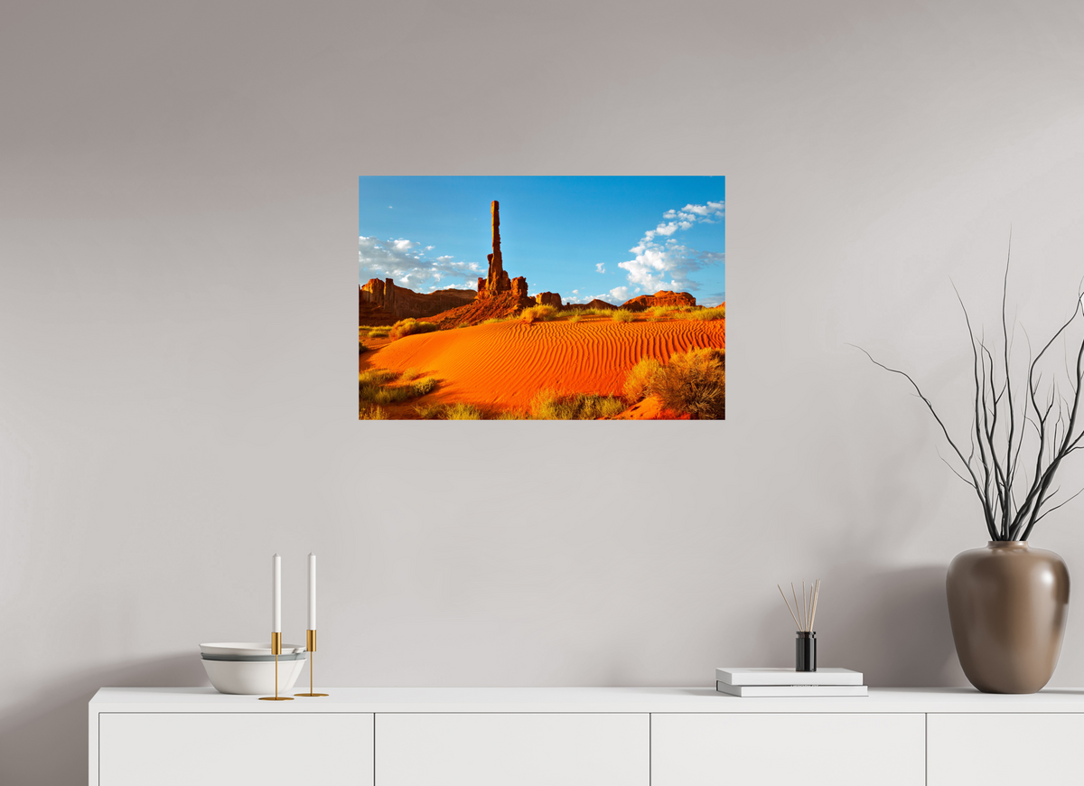 75 x 50 cm, Photo Print On Fuji Crystal DP II The Totem Pole, Monument Valley