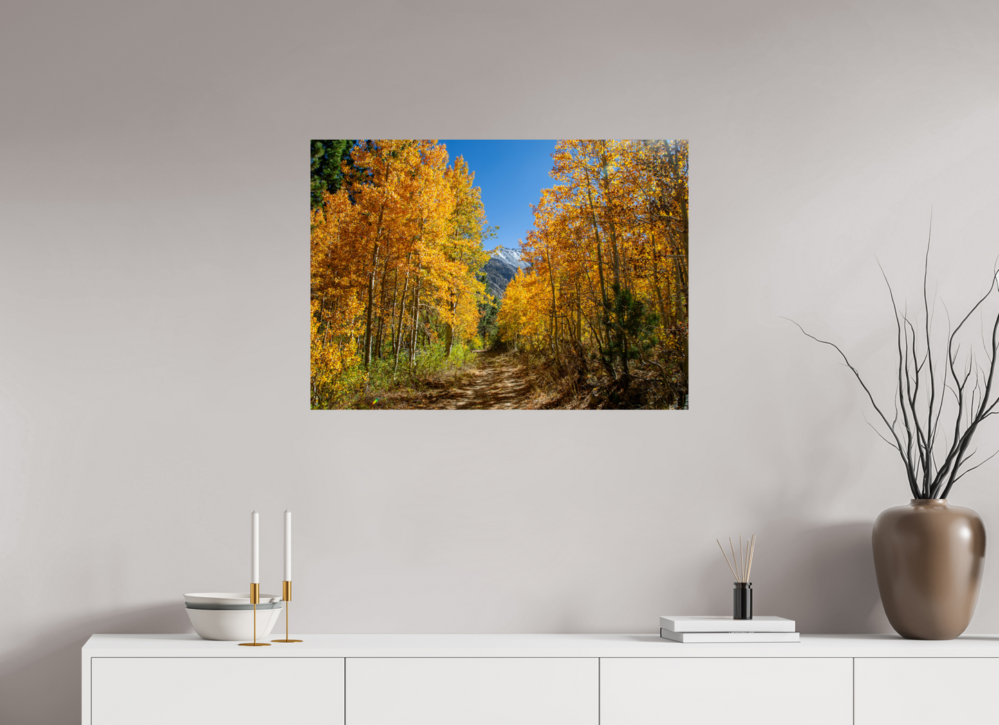 84 x 60 cm, Photo Print On Fuji Crystal DP II Autumn in the Sierras