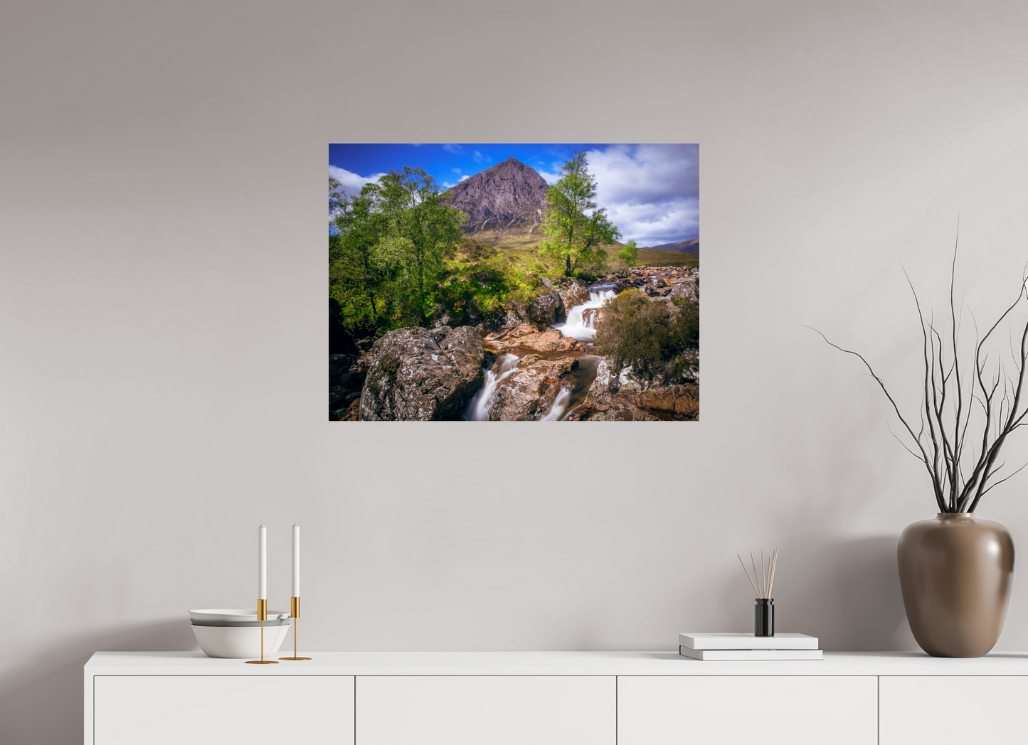 80 x 60 cm, Photo Print On Fuji Crystal DP II Buachaille Etive Mòr