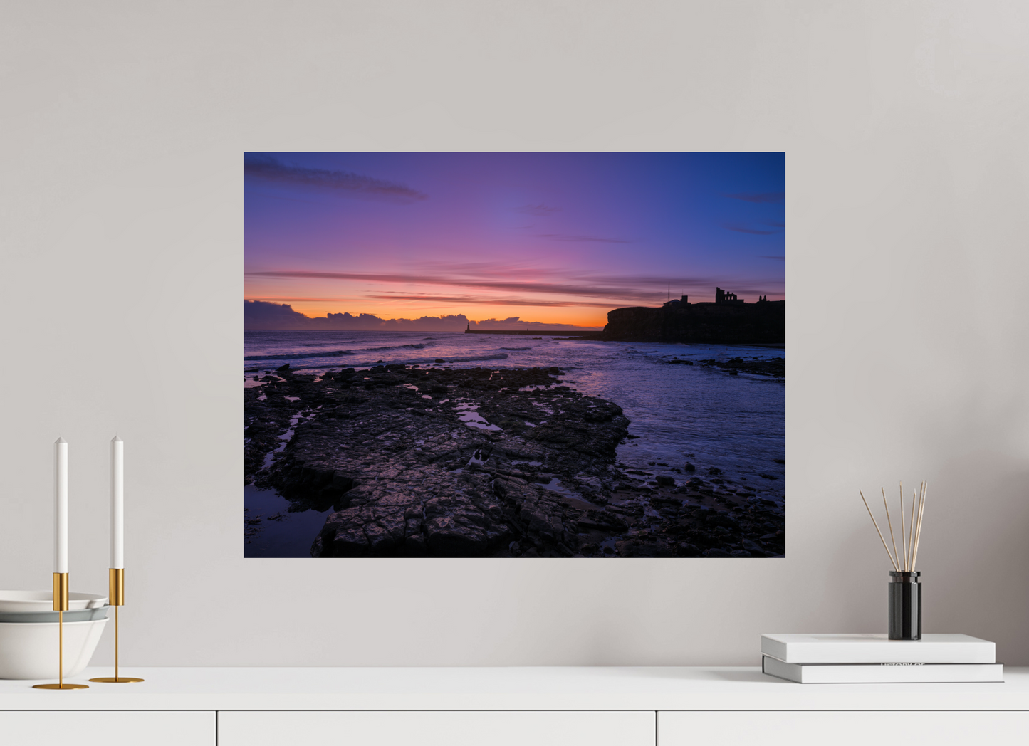 60 x 45 cm, Photo Print On Fuji Crystal DP II Dawn on 21st November 25 Tynemouth