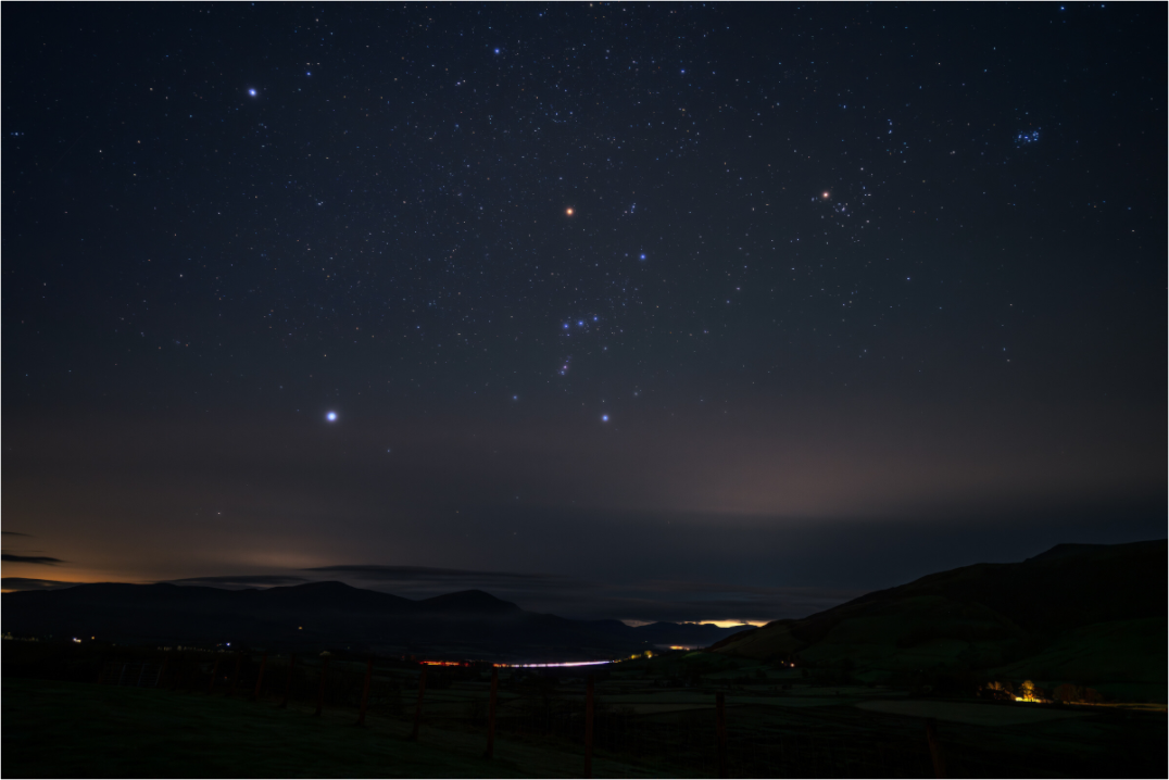 Main image Winter Stars over Keswick