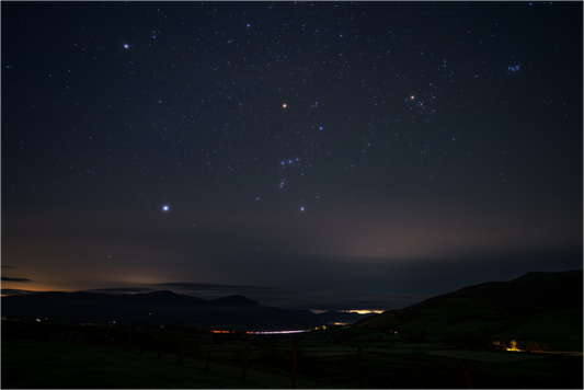 Main image Winter Stars over Keswick