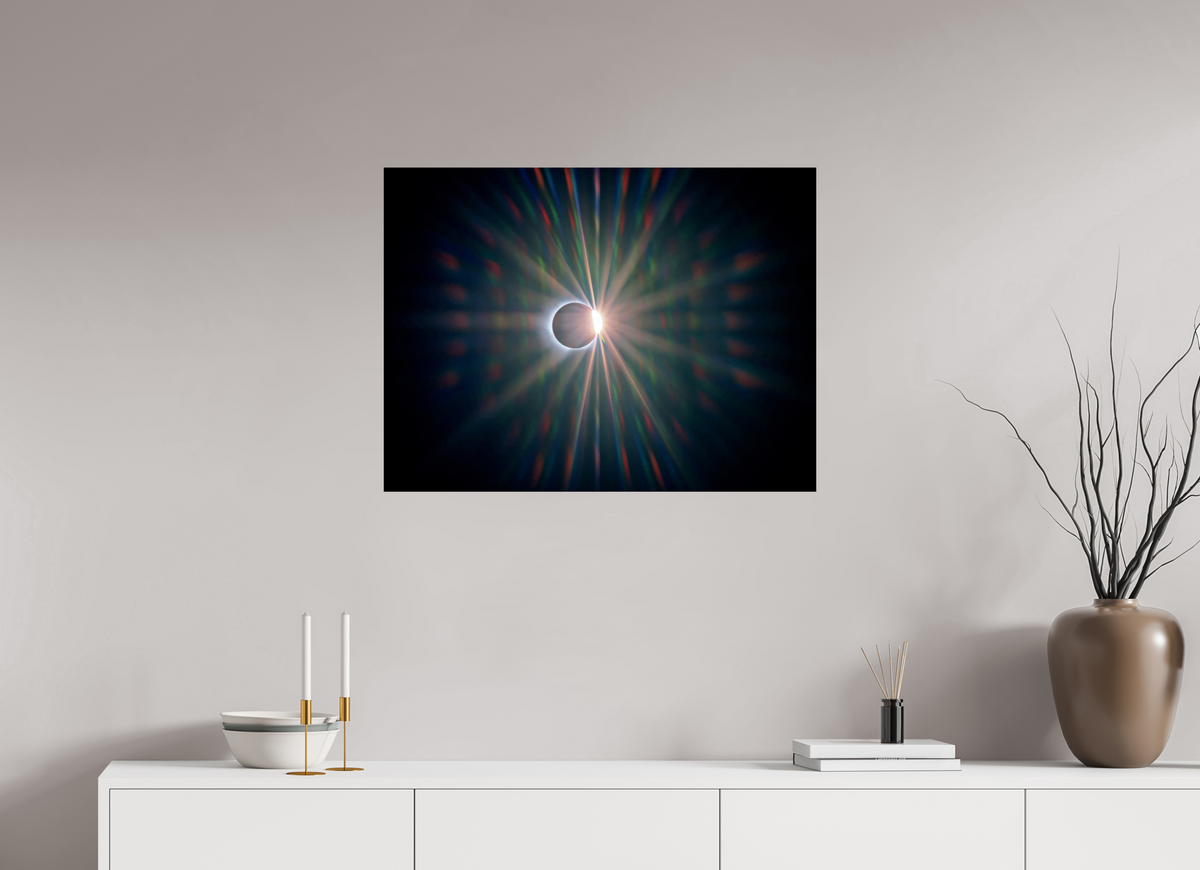 80 x 60 cm, Photo Print On Fuji Crystal DP II Diffraction Diamond Ring