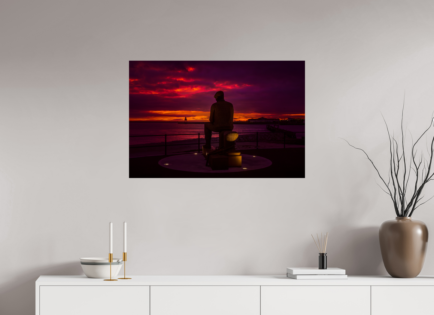 90 x 60 cm, Photo Print On Fuji Crystal DP II Dawn at Fiddlers Green