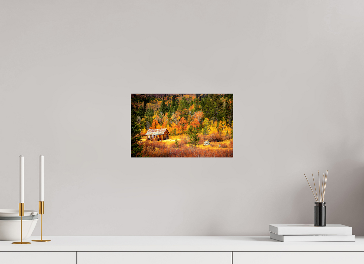 32 x 20 cm, Photo Print On Fuji Crystal DP II Hope Valley Barn