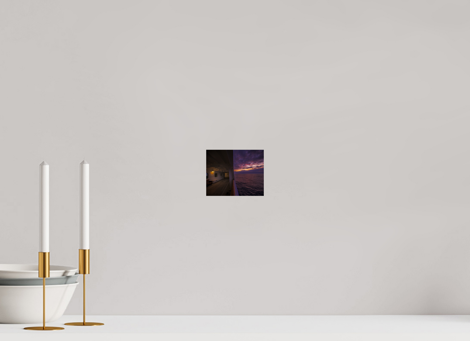 12.5 x 10 cm, Photo Print On Fuji Crystal DP II Bolette on the way to the Azores