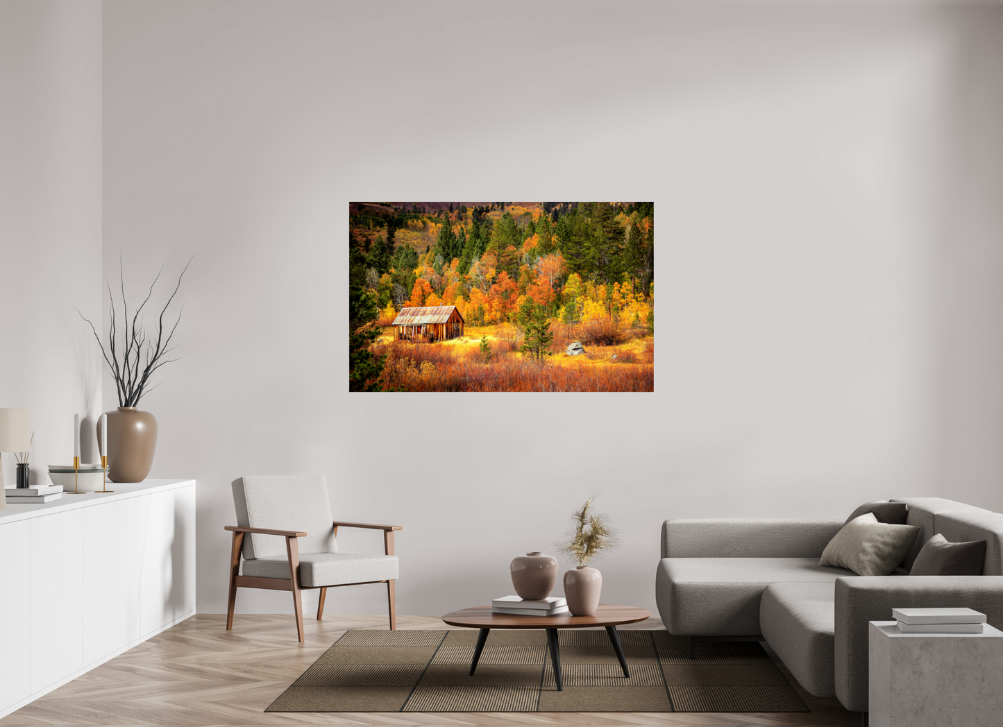 160 x 100 cm, Photo Print On Fuji Crystal DP II Hope Valley Barn