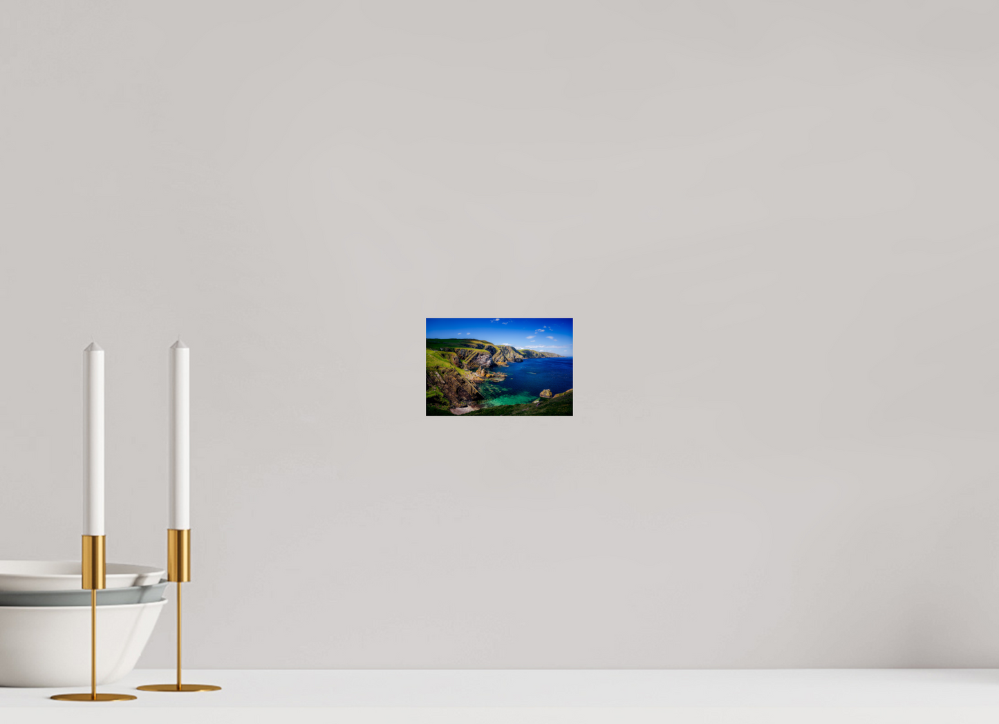 15 x 10 cm, Photo Print On Fuji Crystal DP II Looking west Near St Abbs Head