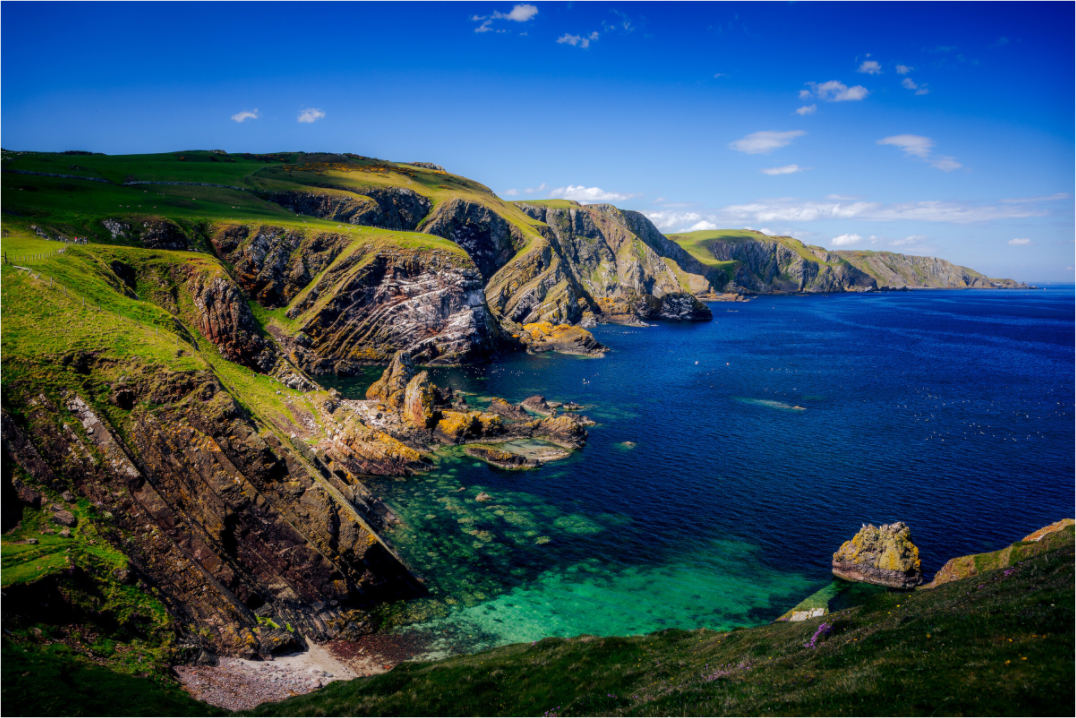 Main image Looking west Near St Abbs Head