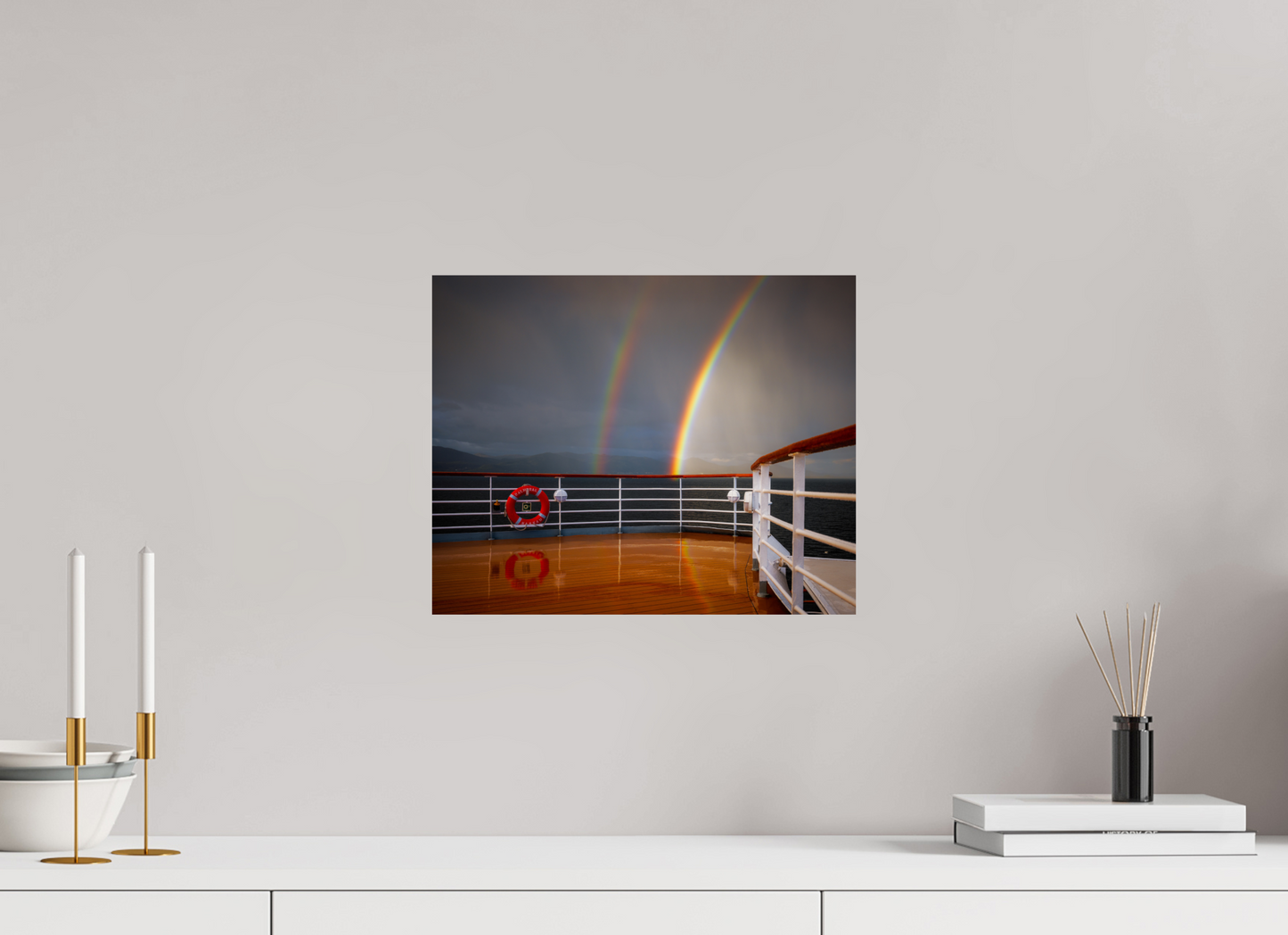 37.5 x 30 cm, Photo Print On Fuji Crystal DP II Balmoral Rainbow