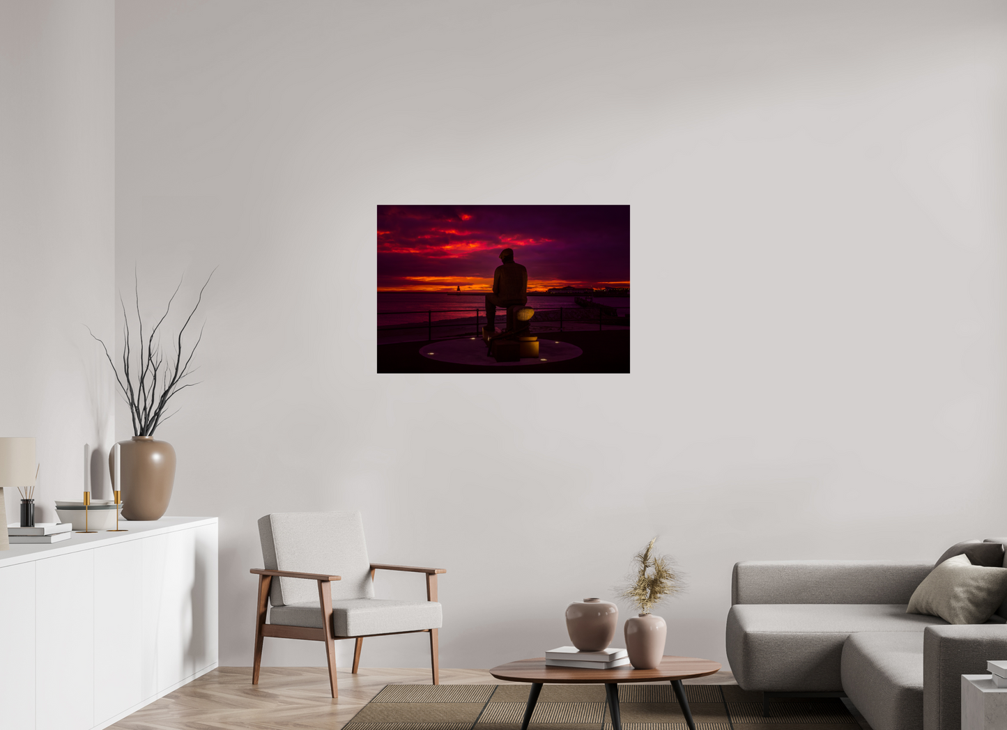 105 x 70 cm, Photo Print On Fuji Crystal DP II Dawn at Fiddlers Green