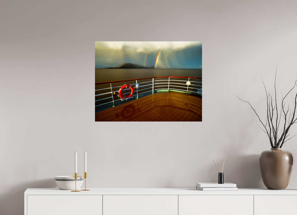 80 x 60 cm, Photo Print On Fuji Crystal DP II After the squall, Molde September 2025