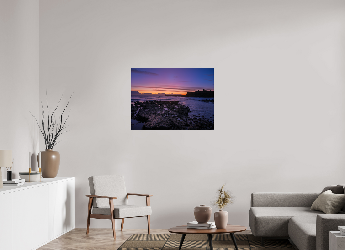 100 x 75 cm, Photo Print On Fuji Crystal DP II Dawn on 21st November 25 Tynemouth