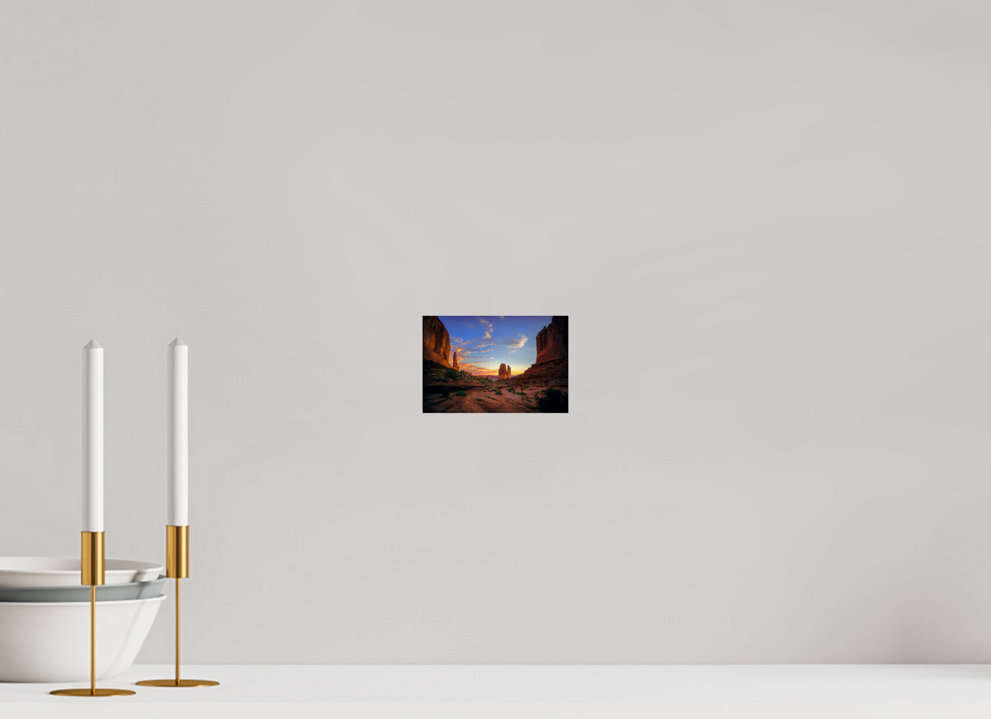 15 x 10 cm, Photo Print On Fuji Crystal DP II Park Avenue Trail at Sunrise