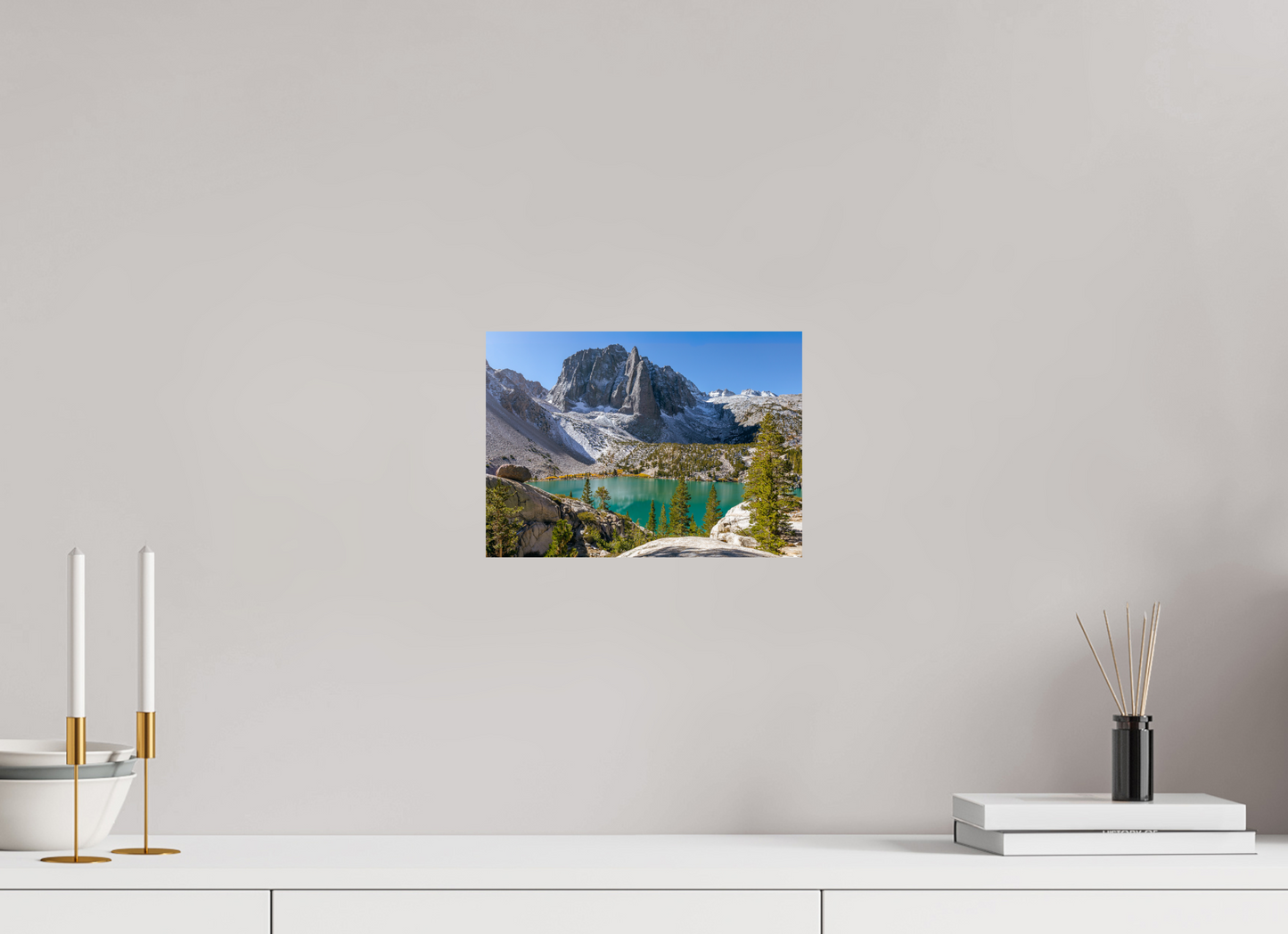 28 x 20 cm, Photo Print On Fuji Crystal DP II Second Lake.