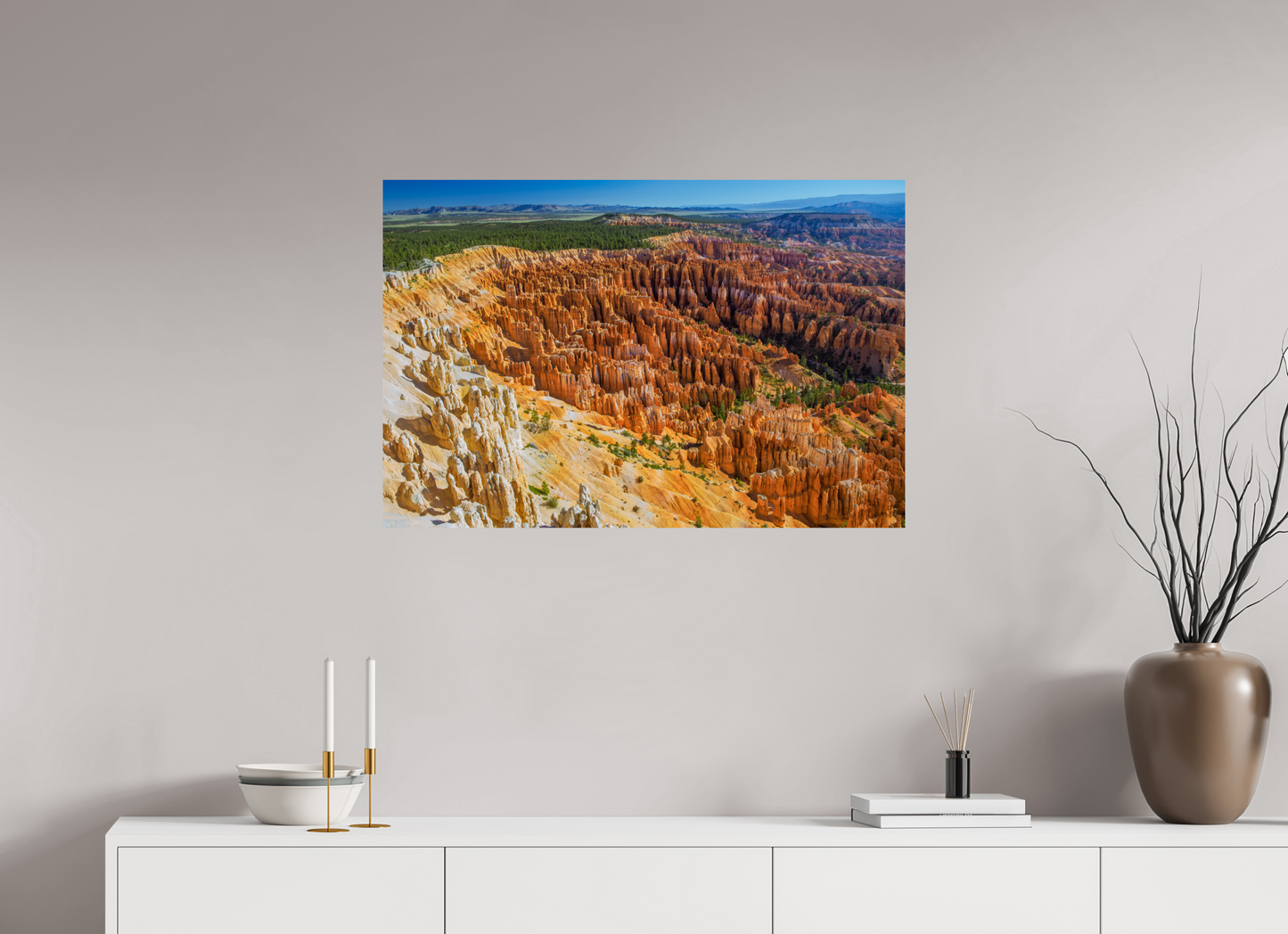 90 x 60 cm, Photo Print On Fuji Crystal DP II Bryce Canyon