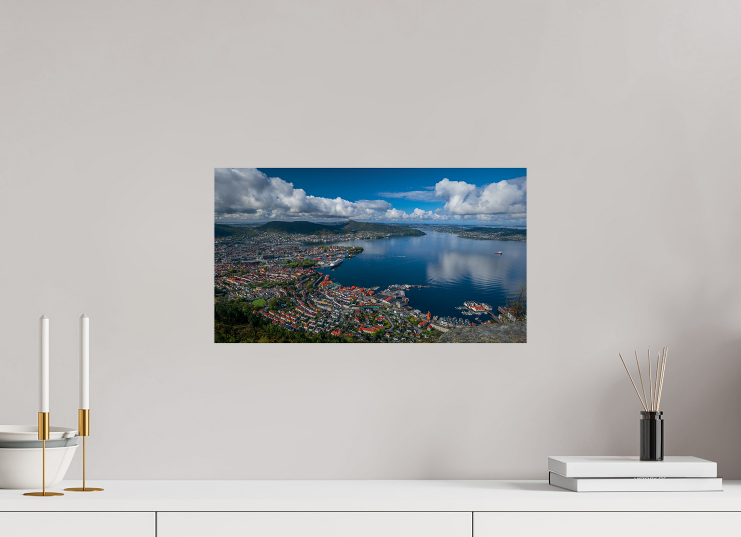 48 x 27 cm, Photo Print On Fuji Crystal DP II Borealis in Bergen
