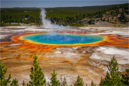Main image The Grand Prismatic Spring, Yellowstone