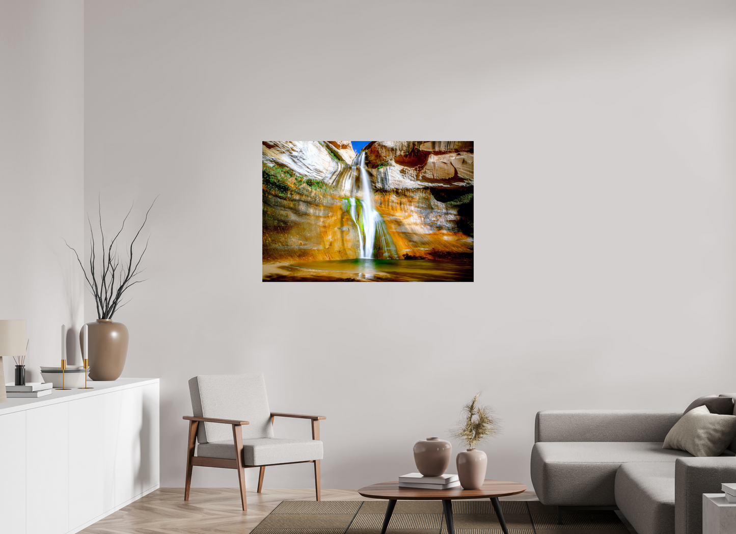 120 x 80 cm, Photo Print On Fuji Crystal DP II Calf Creek Falls