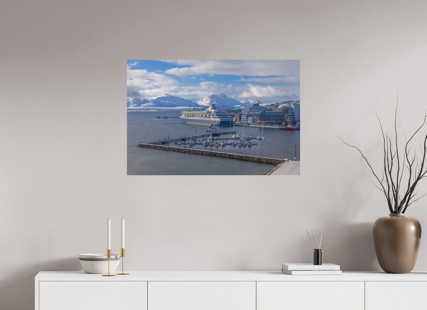 90 x 60 cm, Photo Print On Fuji Crystal DP II Balmoral in Tromso