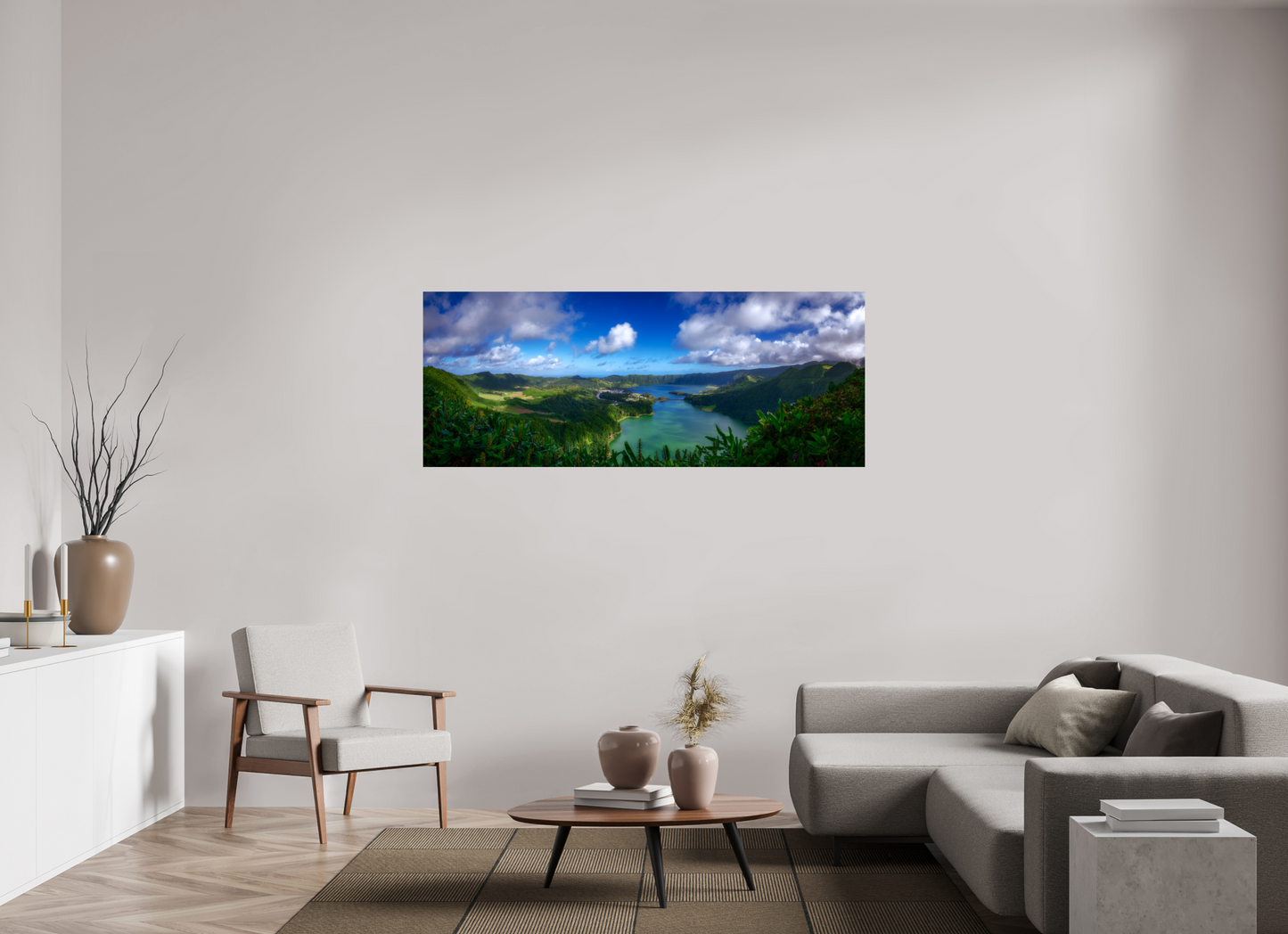 176.4 x 70 cm, Photo Print On Fuji Crystal DP II Sete Cidades