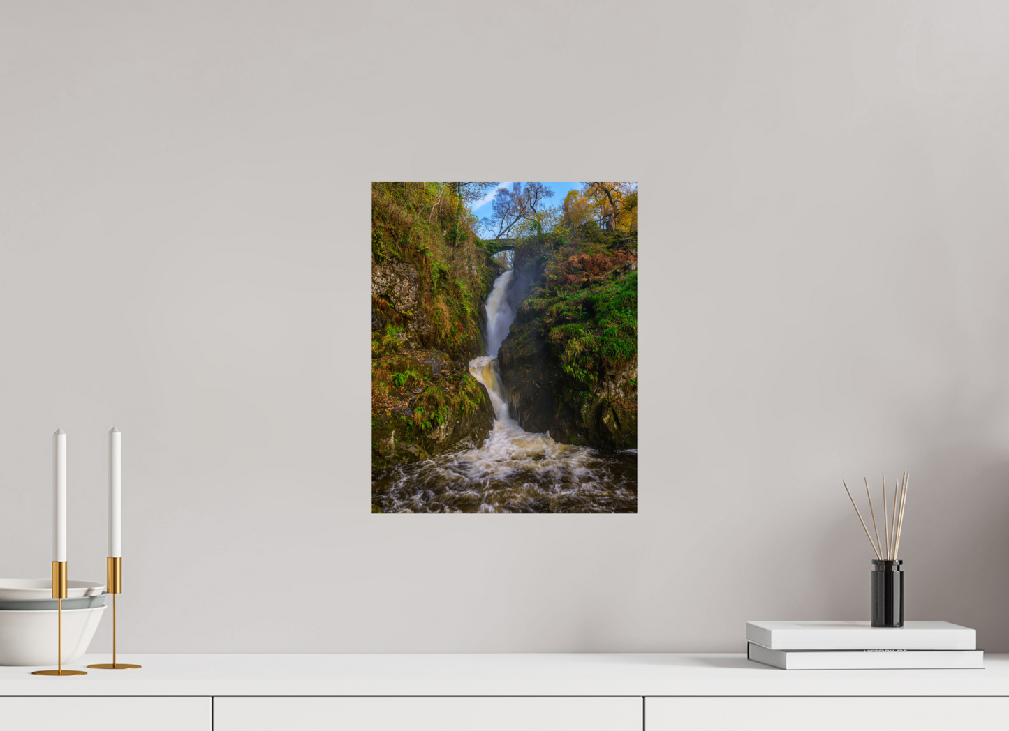 30 x 37.5 cm, Photo Print On Fuji Crystal DP II Aira Force Nov 2025
