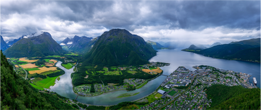 Main image Andalsnes View from the Rampestreken