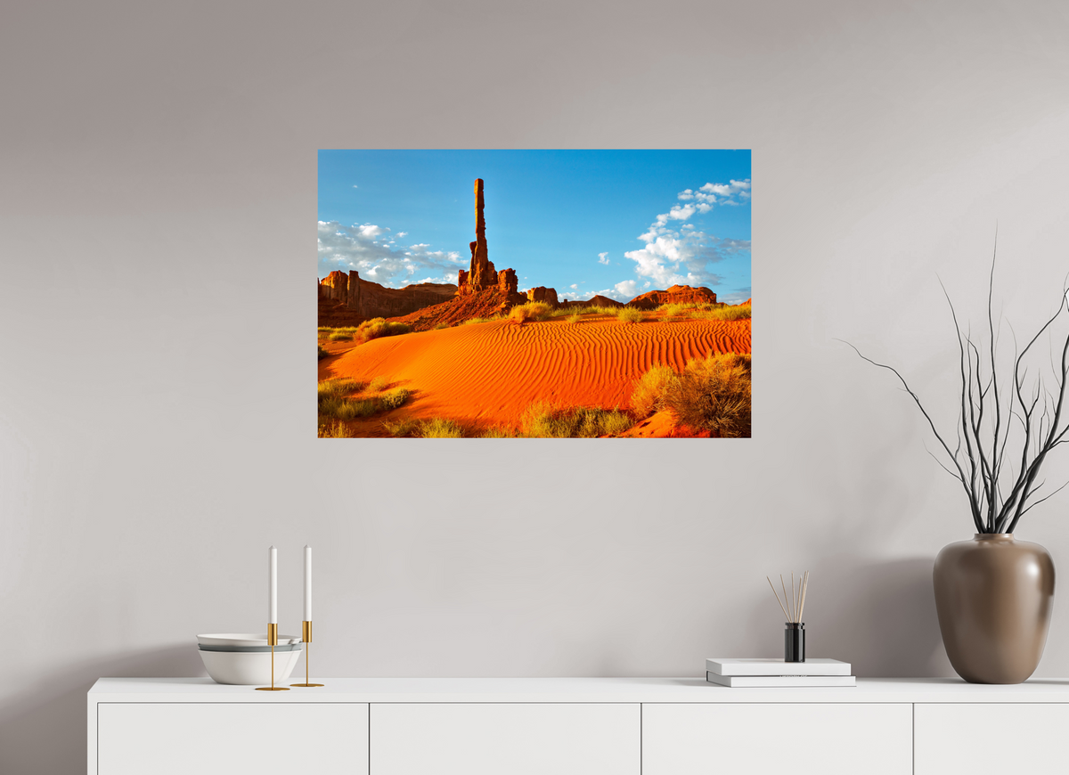 90 x 60 cm, Photo Print On Fuji Crystal DP II The Totem Pole, Monument Valley