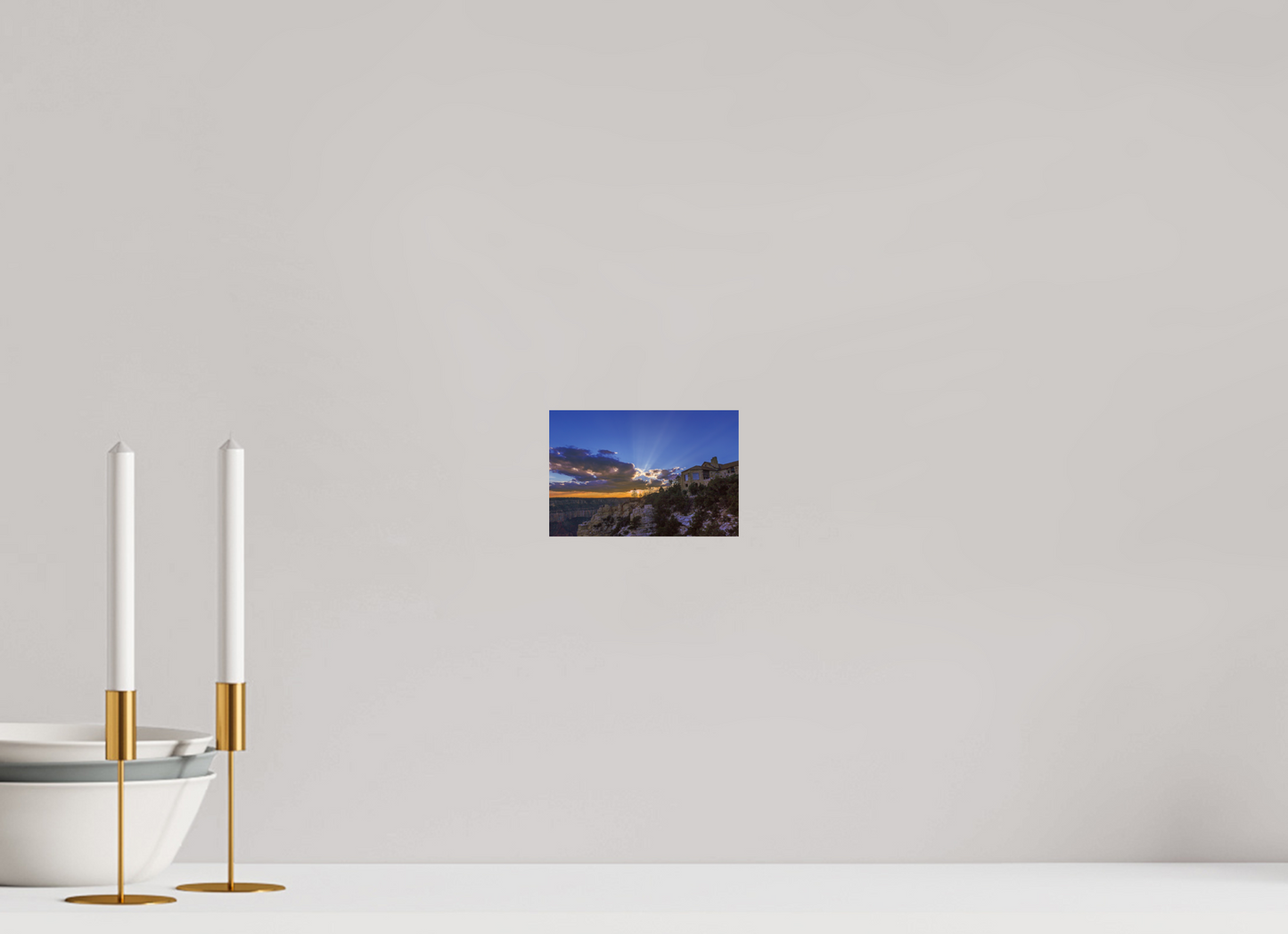15 x 10 cm, Photo Print On Fuji Crystal DP II North Rim Sunset 2015