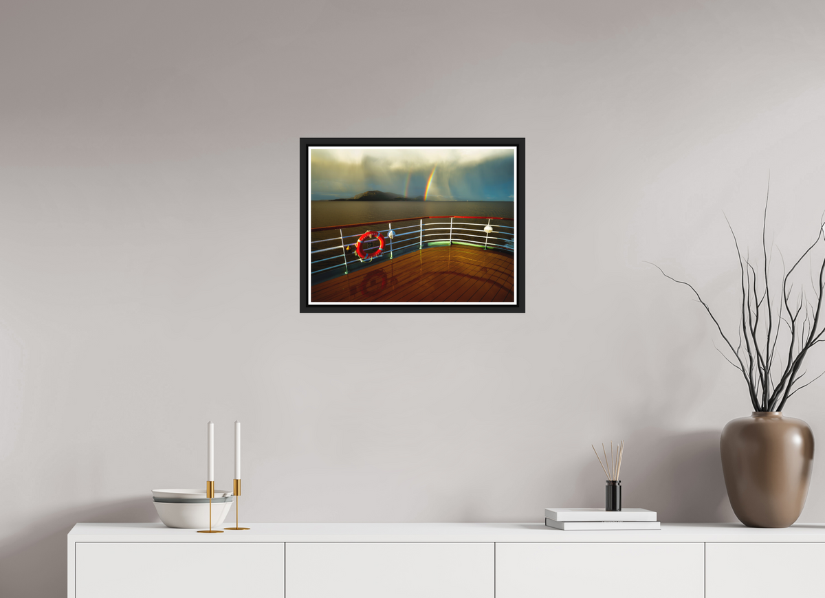 53.3 x 40 cm, Matt Black Frame After the squall, Molde September 2025