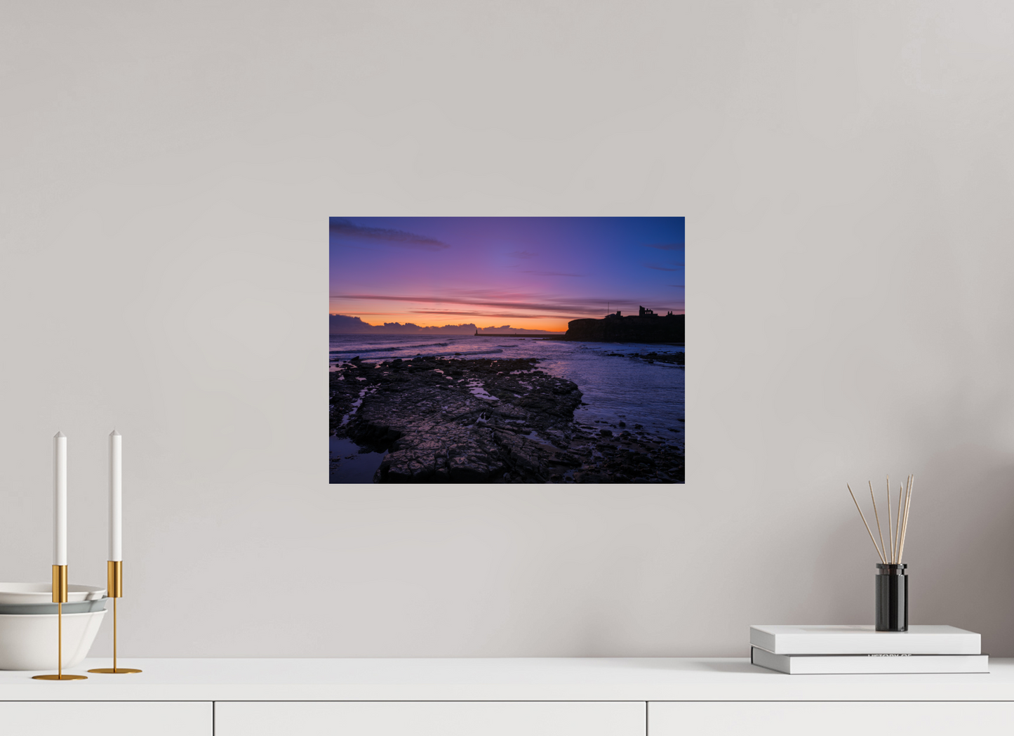 40 x 30 cm, Photo Print On Fuji Crystal DP II Dawn on 21st November 25 Tynemouth